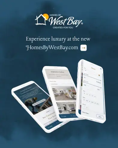 Graphic Language case study of Homes by WestBay